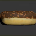 Donuts Bread Breakfast West Point Pastry Items 3d model