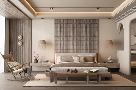 Ancient Famous Hostel Room Famous Hostel Big Bed Room Famous Hostel Interior Hotel Room Wall Decorations Chandelier 3d model