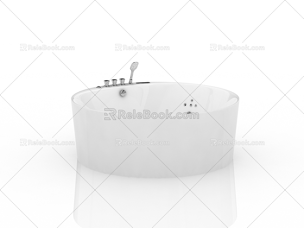 Modern Bathtub 3d model