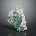 Natural Green And White Stone With Rough Surface And Natural Texture Pattern Material 3d model