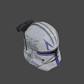 Star Wars Captain Rex Helmet 3d model