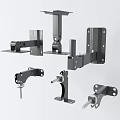 Ironwork Accessories For Furniture And Construction Featuring Metal Brackets Connectors And Mounting Hardware