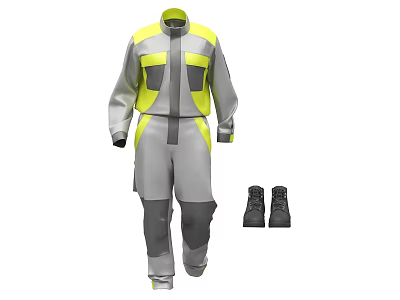 Work clothes Work clothes Work clothes Protective clothing Workers clothing Construction workers Clothing Workers clothing 3d model