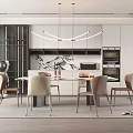 Modern Restaurant 3d model