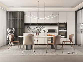 Modern Restaurant 3d model