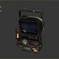 Portable Handheld Electronic Device With Display Screen Control Panel And Power Indicators