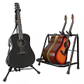 Sturdy Guitar Stand Holder For Acoustic And Electric Guitars Display Storage