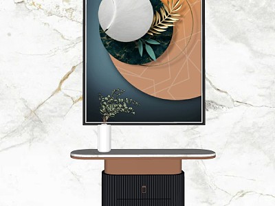 Modern Entrance Cabinet model