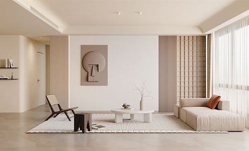 The Silent Living Room 3d model