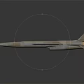 Military Missile Weapon Featuring Aerodynamic Design Wing Structure And 3d model
