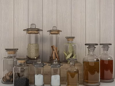 Spice bottle 3d model