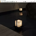 Landscape light floor lamp 3d model