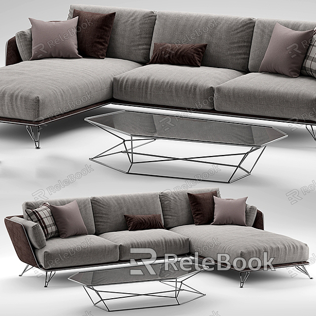 Corner sofa model