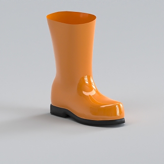 Water Boots Shoes 3d model