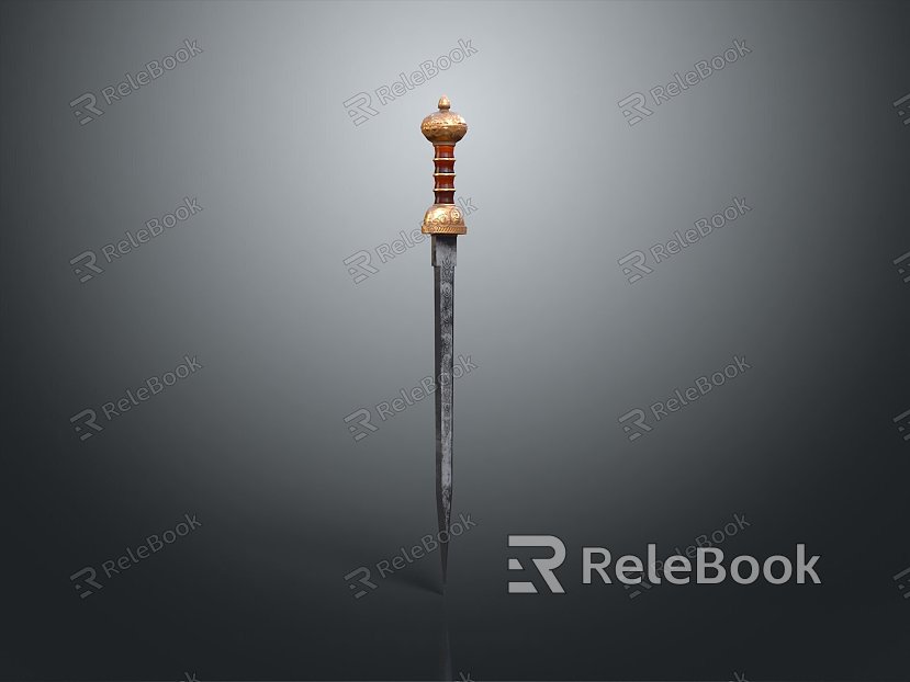 Officer Sword Sword Long Sword Sheath Sword Samurai Sword Samurai Sword Accessories Soldier Sword Knight Sabre model