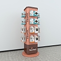 Shelf Custom Rack Socket Display Rack Snack Display Rack Product Rack Steel Structure Jewelry Rack Vertical Display Rack Hook Shopping Mall Wall Shelf 3d model