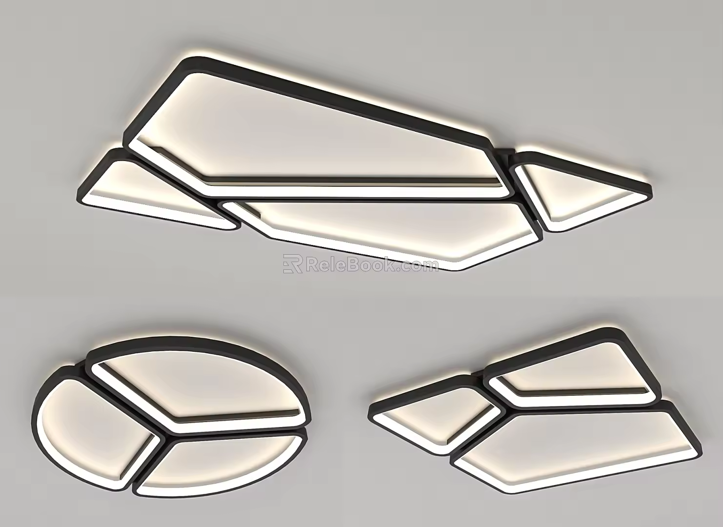 modern ceiling lamp 3d model