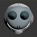 Sci-Fi Helmet Alien Helmet High Tech Helmet Game Helmet 3d model