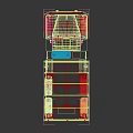 Green Military Style Six Wheel Utility Truck With Open Cargo Bed And Metal Railings