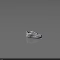 White Nike Air Force 1 Low Top Leather Sneakers With Classic Design And Sole