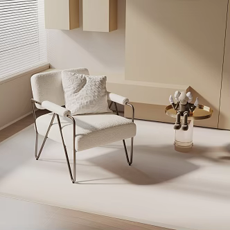 modern leisure chair 3d model