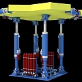 actuator vibration table 3d model