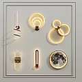 modern wall lamp minimalist wall lamp 3d model