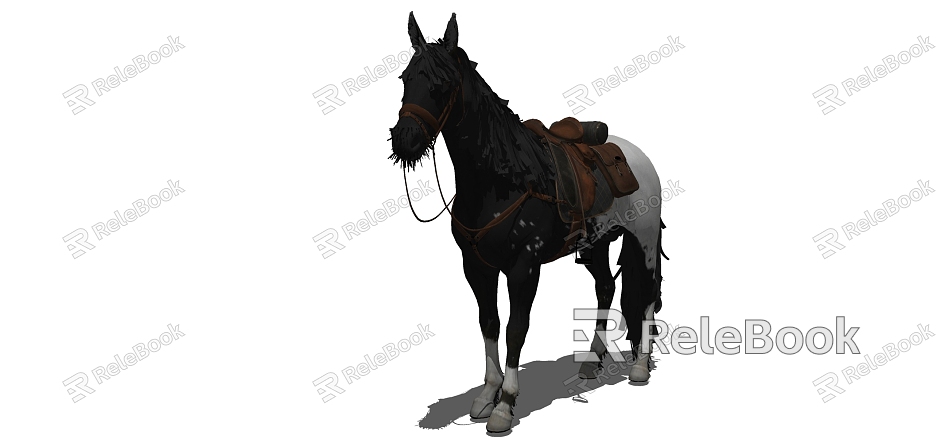 Modern Horse Animals model