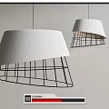 Modern Chandelier Art Chandelier Combination 3d model