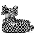 Plush Elephant Shaped Children's Chair with Cute Design Soft Material for Kids Room