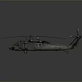 3D Rendered Military Transport Helicopter With Rotor Blades And Cockpit