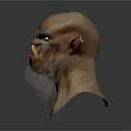 Modern Man Orc Character Game Characters 3d model