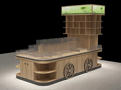 Modern Container Pillar 3d model