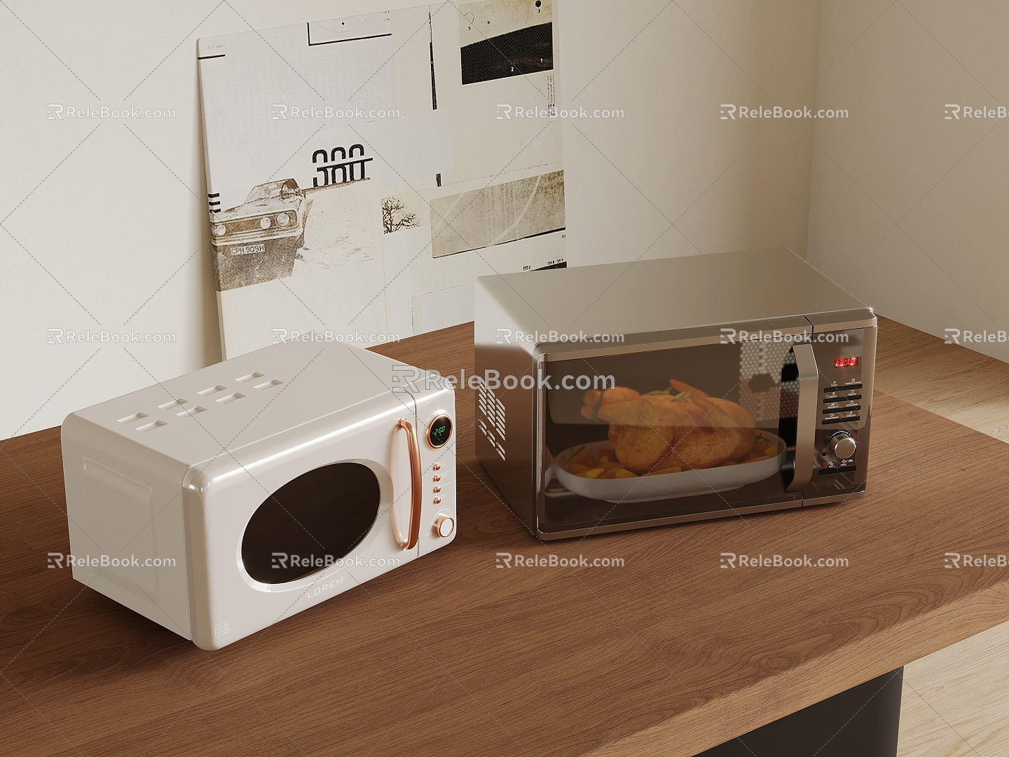 Oven Microwave 3d model