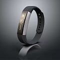 Black Smart Fitness Bracelet With Digital Display For Daily Health And Activity Tracking