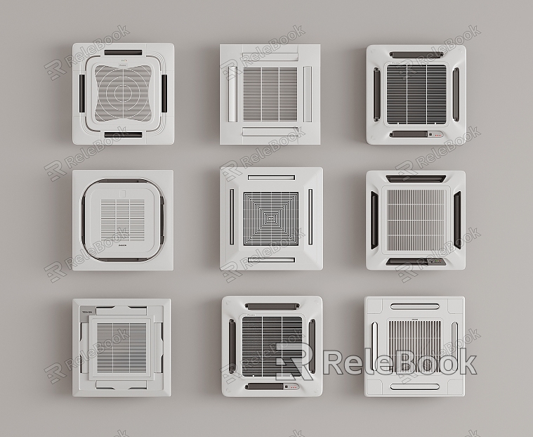 Ceiling type central air conditioning combination model