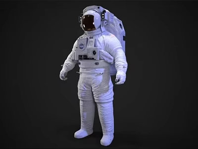 The Modern Astronaut 3d model