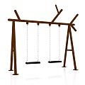 Children's Swing Outdoor Swing Venue Swing Swing Rack Swing 3d model