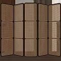 Wind screen partition 3d model