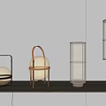 Modern lamp combination table lamp 3d model