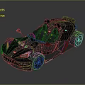 Open Top Two Seat High Performance Car With Carbon Fiber Body And Sleek Design