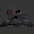 Modern fighter sci-fi fighter sci-fi fighter space fighter 3d model