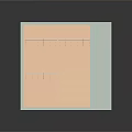 Open Corner Wardrobe Design Light Exterior Orange Interior Hanging Rods Drawers Shelves