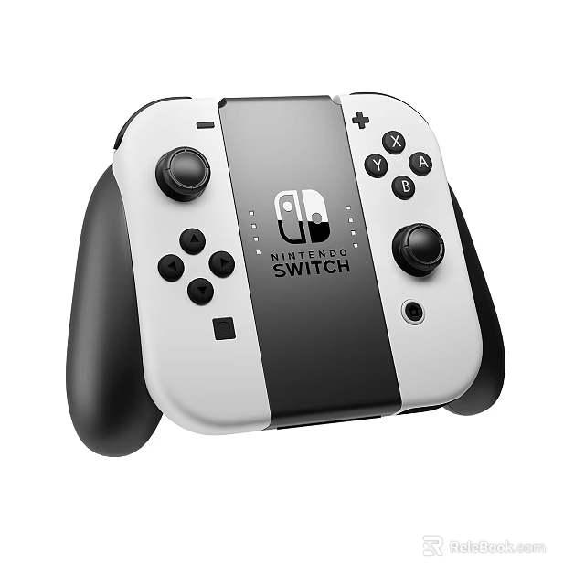 Nintendo Switch Wireless Gaming Controller With Digital Entertainment Features And Ergonomic Design 3d model 