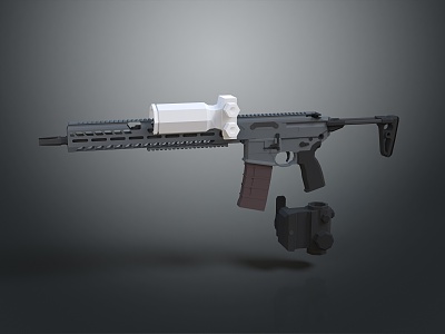 Rifle CG Rifle Cartoon Rifle Anime Rifle 3d model