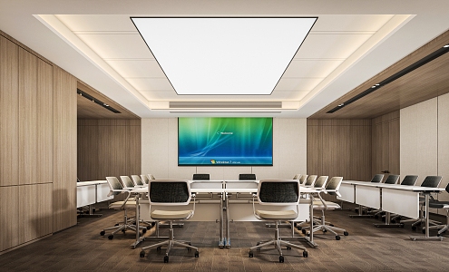 Modern Conference Room Large Conference Room 3d model