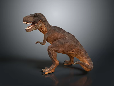 Modern dinosaur Tyrannosaurus rex Jurassic 3d model