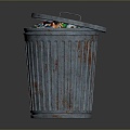 Small Trash Bin Indoor Trash Bin Classification Trash Bin Trash Basket Small Trash Bin Trash Bin 3d model