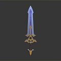 Ancient Sword Game Sword Magic Sword Magic Sword Magic Sword Magic Sword Magic Sword Officer Sword 3d model