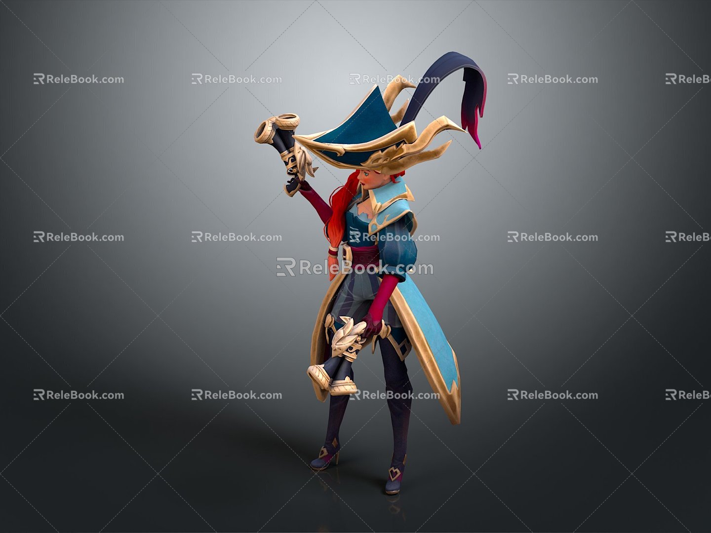 Western Samurai Western Warrior Western Hero Western Warrior Knight Hero Ancient Warrior Paladin 3d model